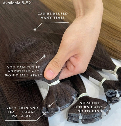 Invisible Weft Extensions